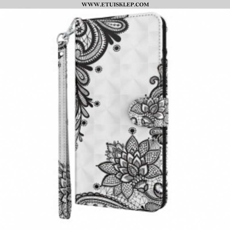 Etui Folio do Samsung Galaxy S21 Ultra 5G Szykowna Koronka